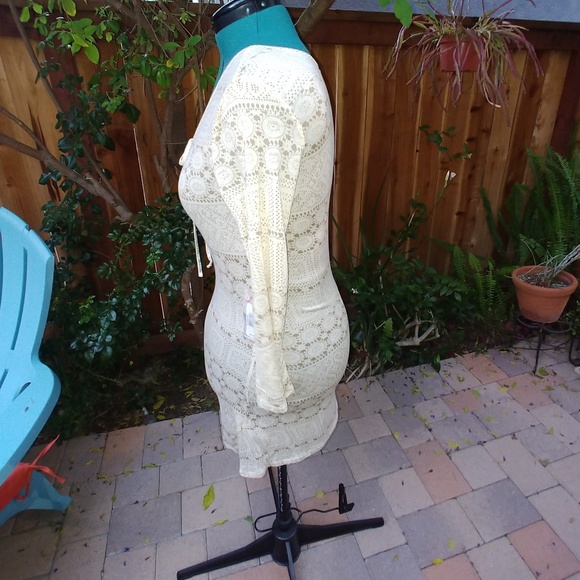 🌺🌺QUIKSILVER Boho Beach Cover Up Tunic🌞🌞 - Picture 7 of 8